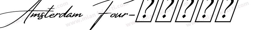 Amsterdam Four字体转换